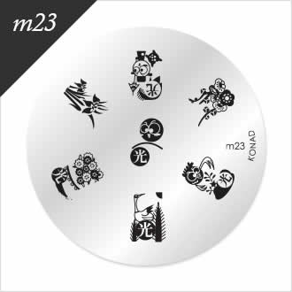 �R�i�h�@�X�^���s���O�l�C���A�[�g�@�C���[�W�v���[�g-m23